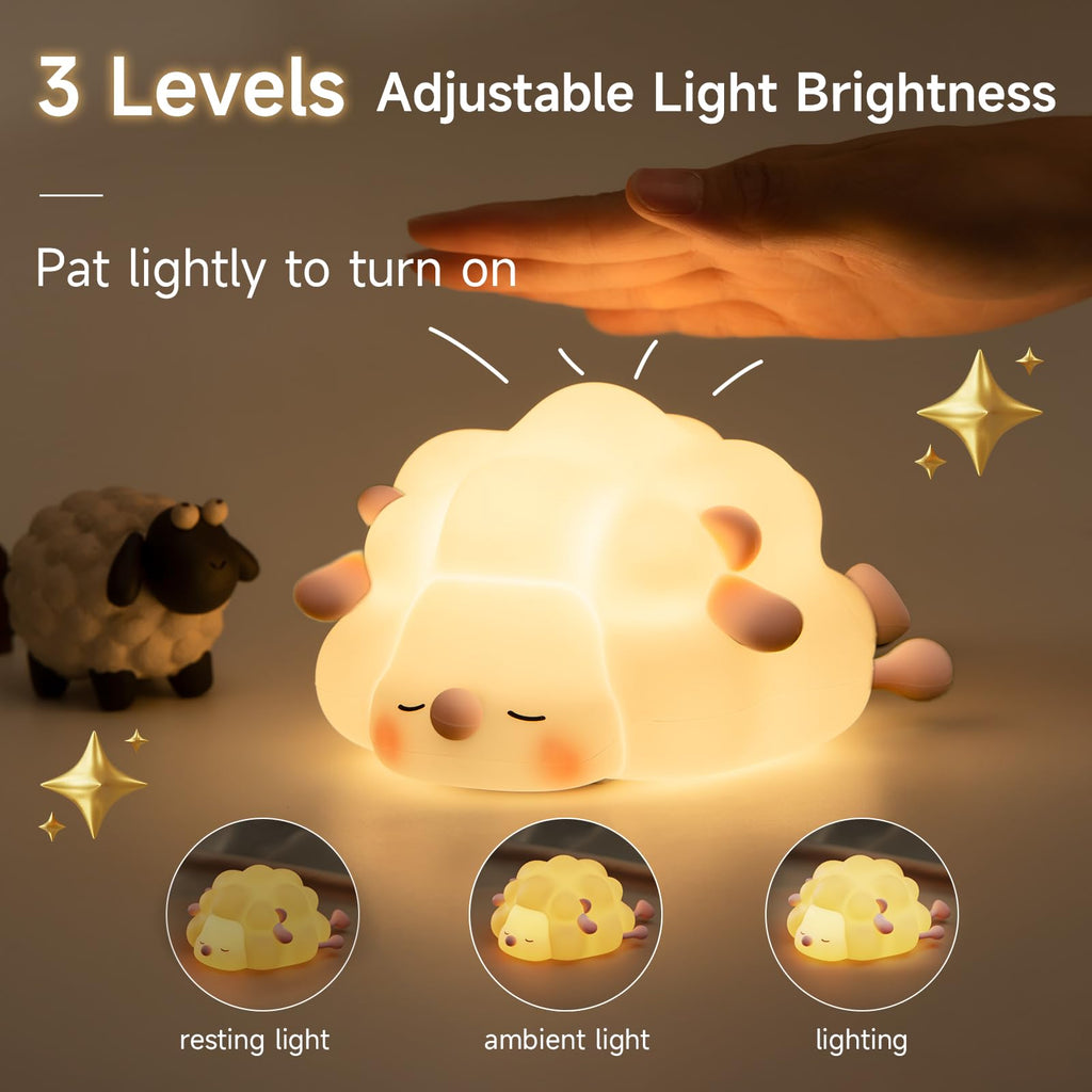 Cute Silicone Sheep Lamp