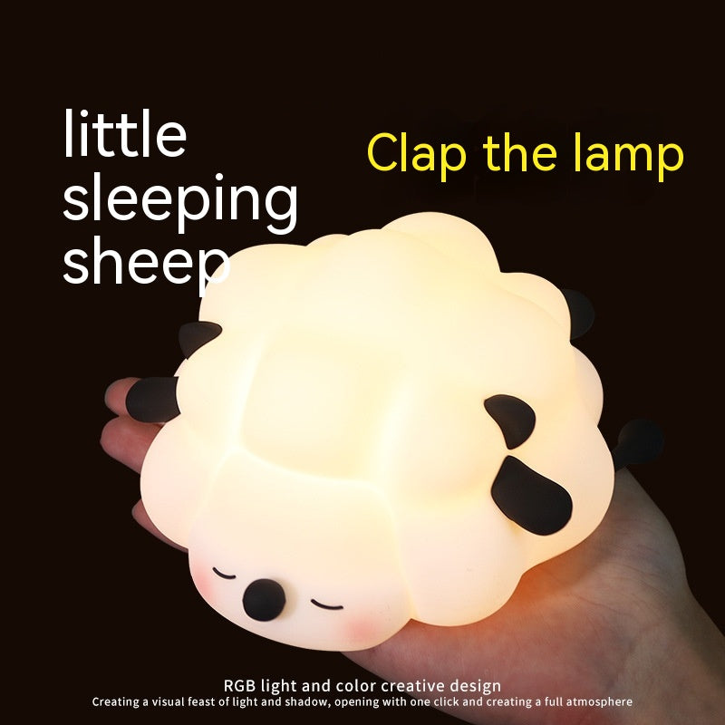Cute Silicone Sheep Lamp